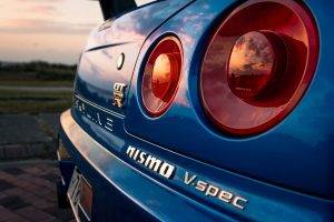Nissan, Nissan Skyline GT R R34, Car, Blue, JDM, Nismo