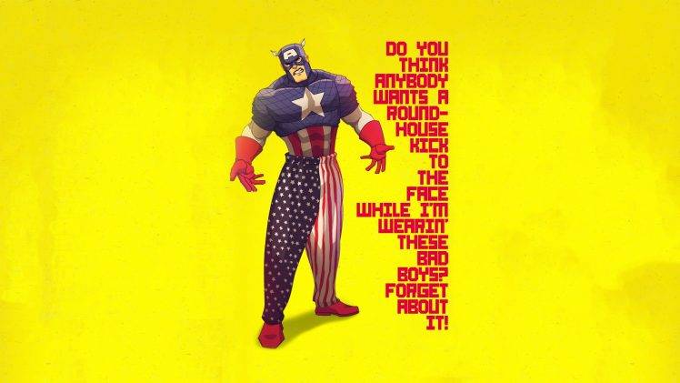 Captain America, Crossover, Humor HD Wallpaper Desktop Background
