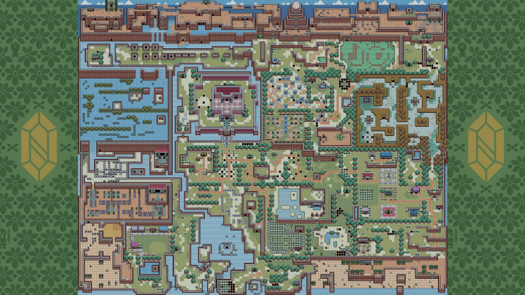 The Legend Of Zelda, The Legend Of Zelda: Links Awakening, Map, Rupee, Video Games HD Wallpaper Desktop Background