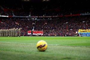 soccer, Soccer Clubs, Manchester United, Soldier, Stadium, Ball, Footballers, Depth Of Field