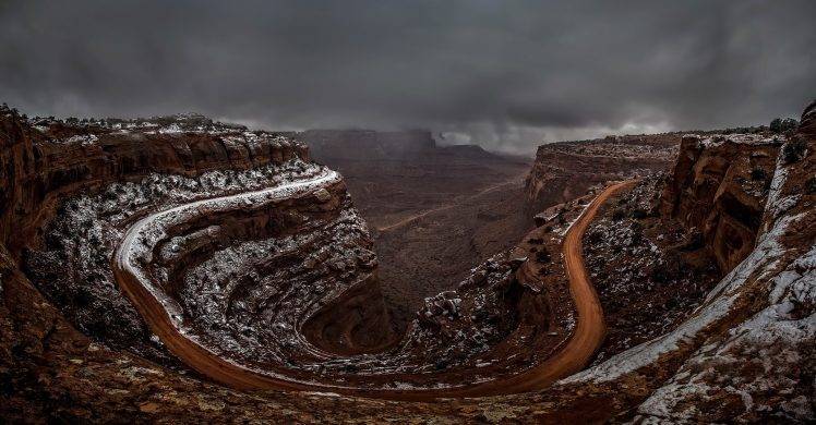 Utah, Canyon, Landscape, USA, Nature, Hairpin Turns HD Wallpaper Desktop Background