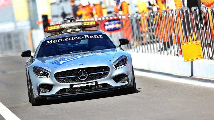 Mercedes Benz, Formula 1, Safety Car, Mercedes AMG GT, Car, Vehicle HD Wallpaper Desktop Background