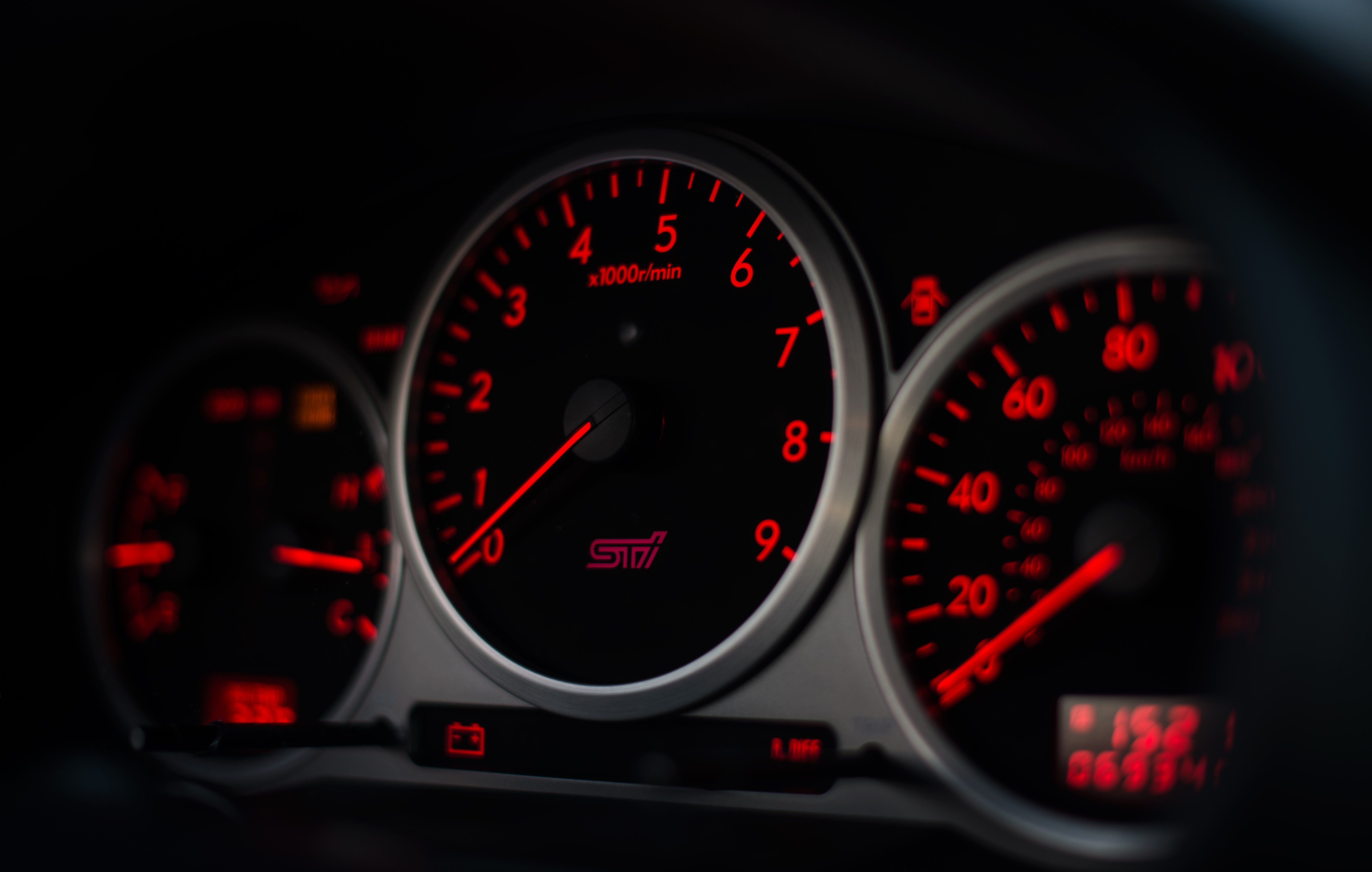 car, Subaru, Instrument Panel, Speedometer, Electronics ...