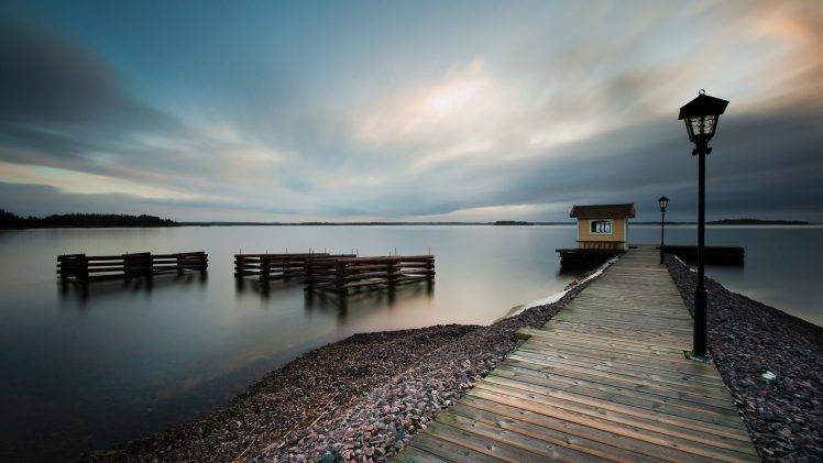 photography, Landscape, Water, Dock HD Wallpaper Desktop Background