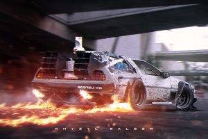 Back To The Future, DeLorean, Supercars, Time Travel, Khyzyl Saleem