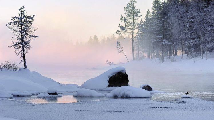 winter, Snow, Landscape HD Wallpaper Desktop Background