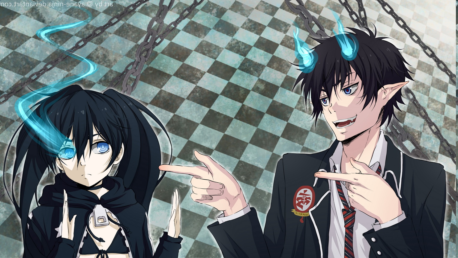 Okumura Rin, Anime, Blue Exorcist Wallpaper
