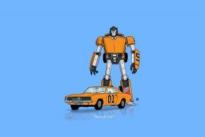car, Transformers, Minimalism