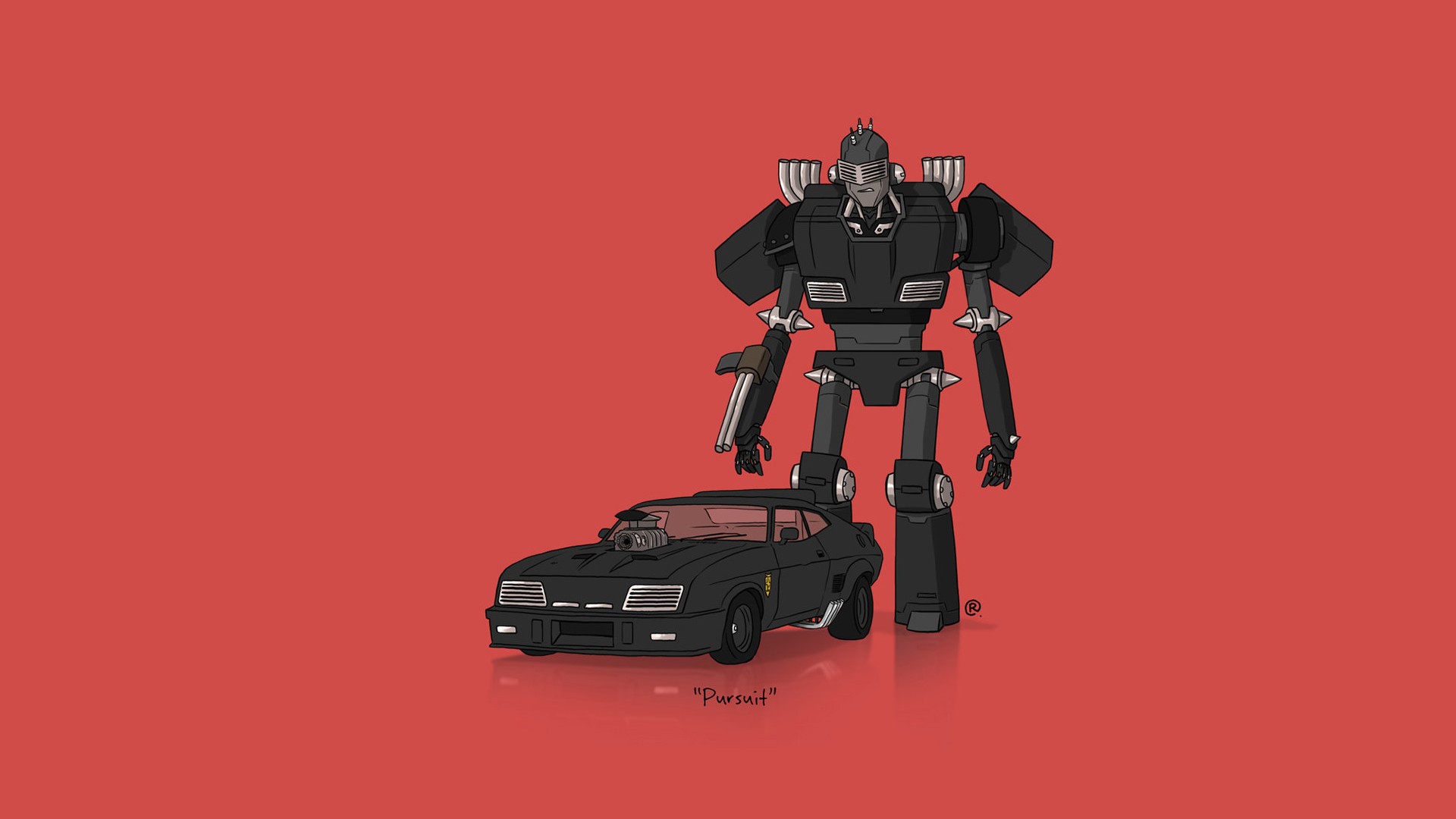 car, Transformers, Minimalism Wallpapers HD / Desktop and Mobile Backgrounds