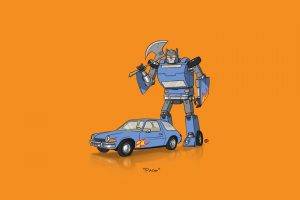 car, Transformers, Minimalism