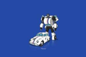 car, Transformers, Minimalism, Herbie