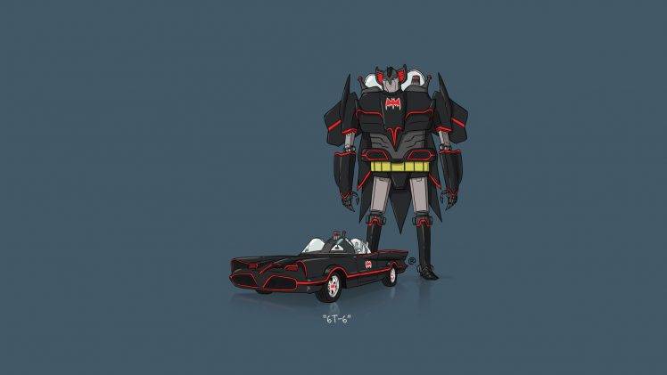 car, Transformers, Minimalism, Batman HD Wallpaper Desktop Background