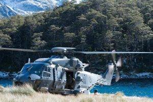 military, Helicopters, Soldier, Royal New Zealand Air Force, NHIndustries NH90, Military Aircraft, New Zealand