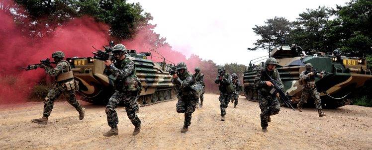 military, Soldier, South Korea, Republic Of Korea Armed Forces, USMC HD Wallpaper Desktop Background