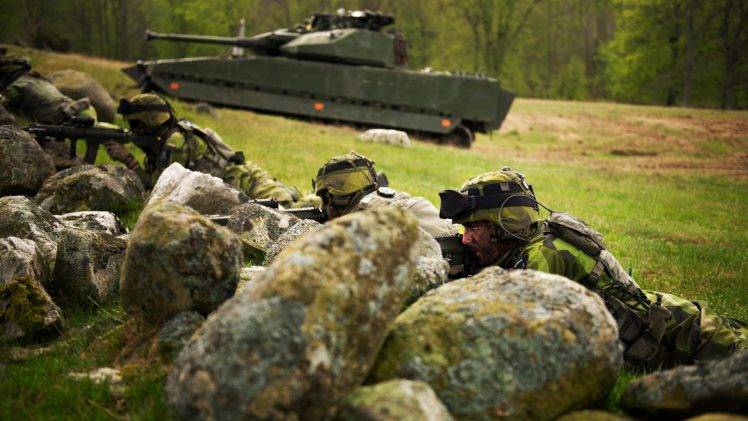 military, Soldier, Tank, Swedish Army, CV90, Infantry Fighting Vehicle HD Wallpaper Desktop Background