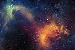 space, Nebula, Colorful, TylerCreatesWorlds