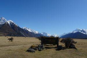 landscape, Snowy Peak, Mount Cook, National Park, New Zealand, Nature