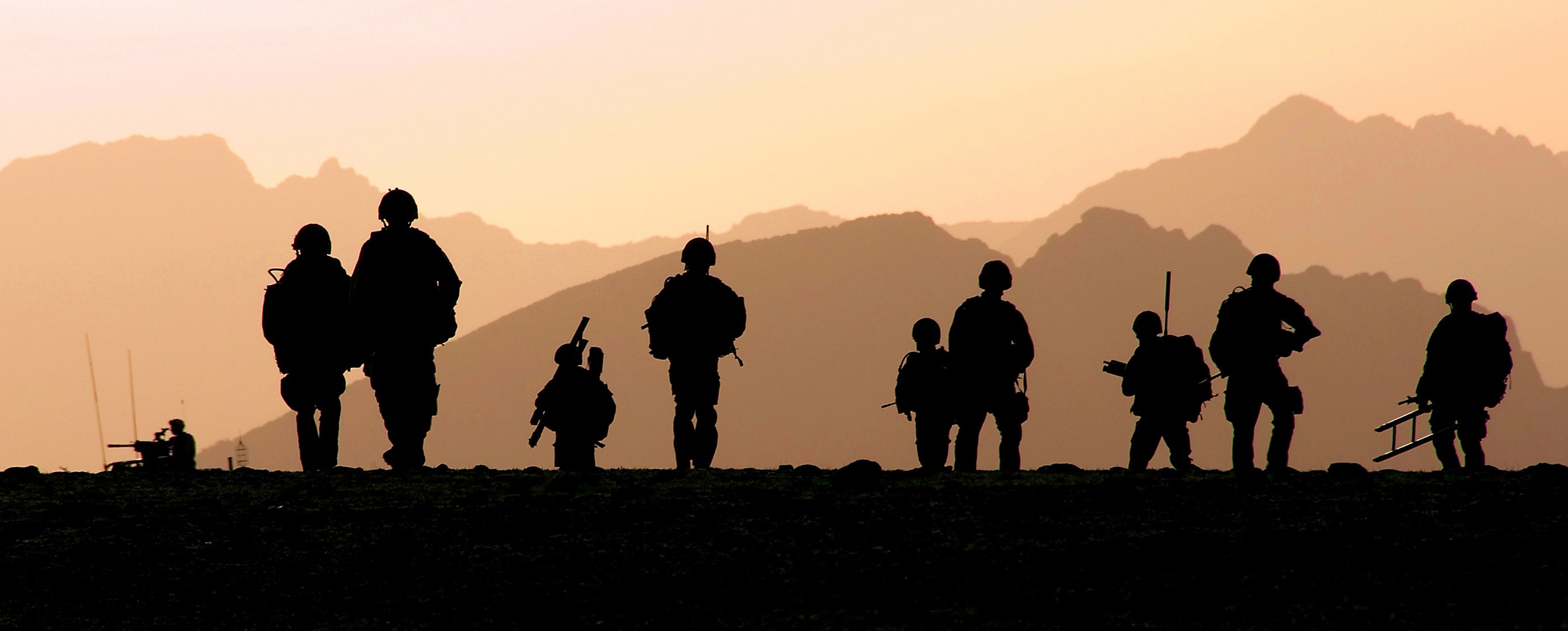 military, Silhouette, Royal Marines Wallpapers HD / Desktop and Mobile