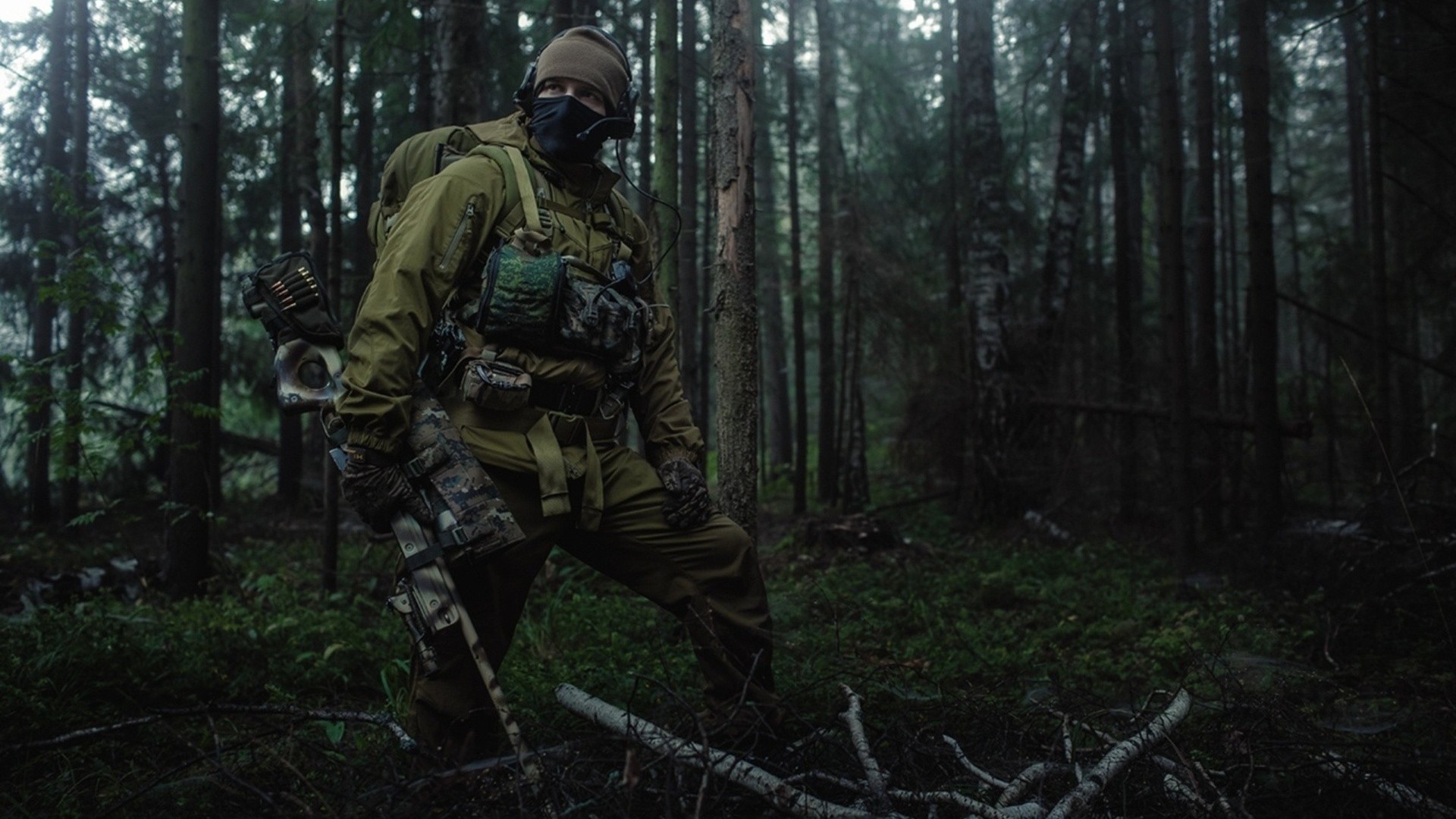 military, Snipers, Russian, Russian Army, Spetsnaz, Special Forces, Forest, L96 And Russian? 0 O Wallpaper