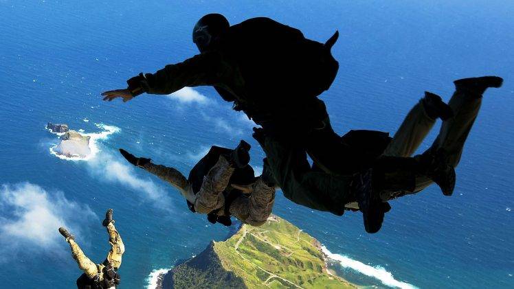 military, Paratroopers, Hawaii, United States Army HD Wallpaper Desktop Background