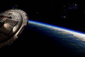 Star Trek, USS Enterprise (spaceship), Space, Multiple Display