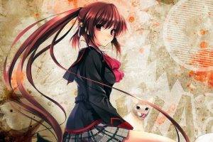 anime, Little Busters!, School Uniform, Natsume Rin