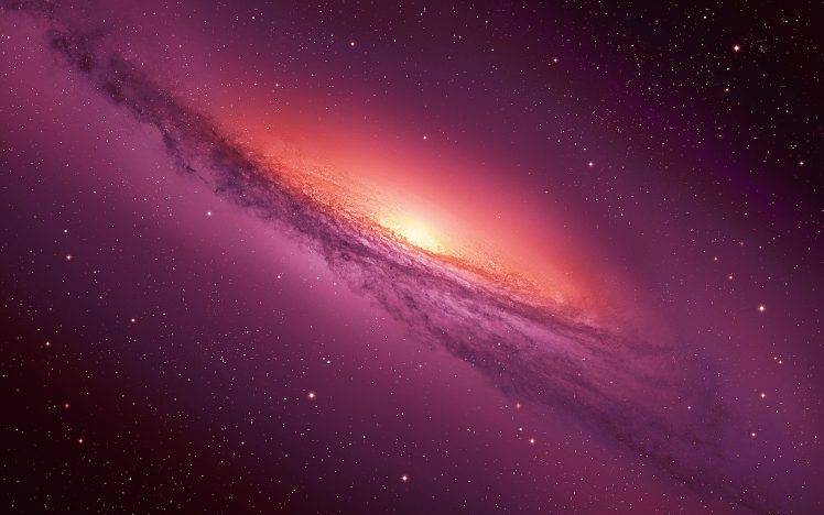 space, Render, Galaxy, Purple, Stars HD Wallpaper Desktop Background