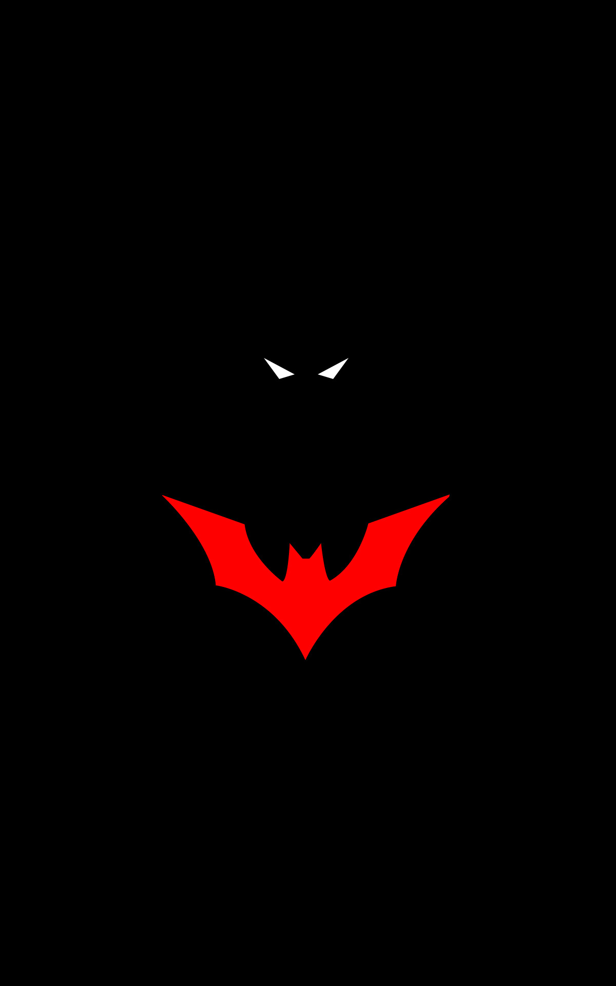 Batman, Batman Logo, DC Comics, Minimalism, Portrait Display Wallpaper