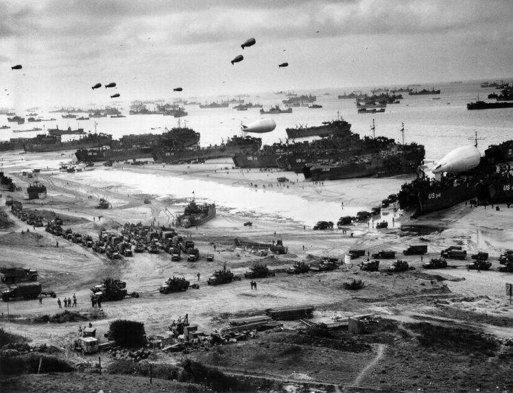 World War II, Military, Omaha Beach, D Day HD Wallpaper Desktop Background