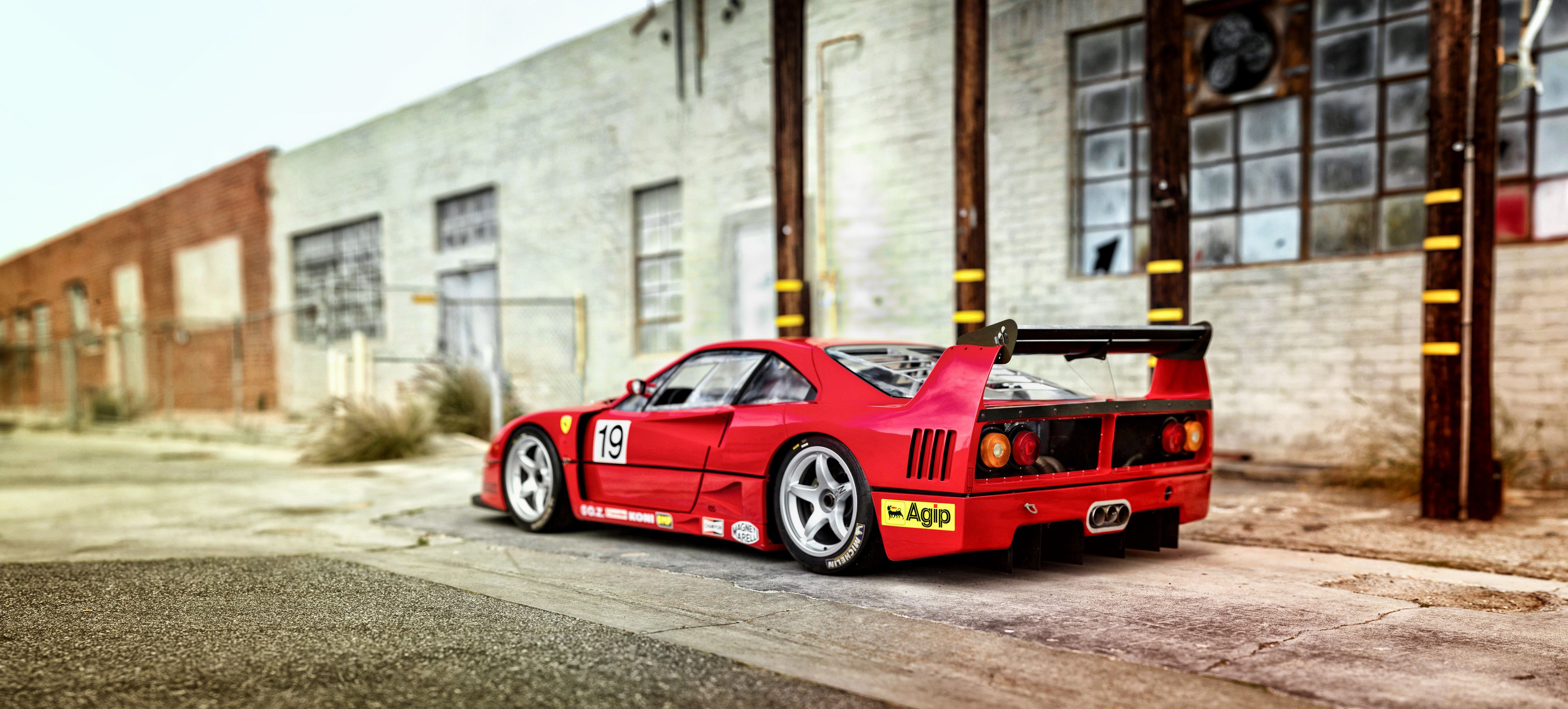 Ferrari F40, Vehicle, Car Wallpaper