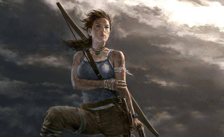 Tomb Raider, Artwork, Video Games, Lara Croft HD Wallpaper Desktop Background