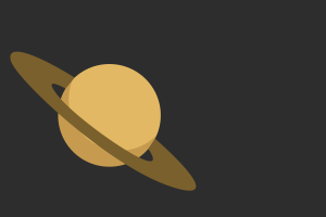 minimalism, Saturn, Vectors, Planet, Space