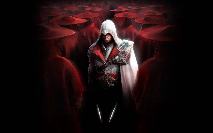 Assassins Creed: Brotherhood, Ezio Auditore Da Firenze HD Wallpaper Desktop Background