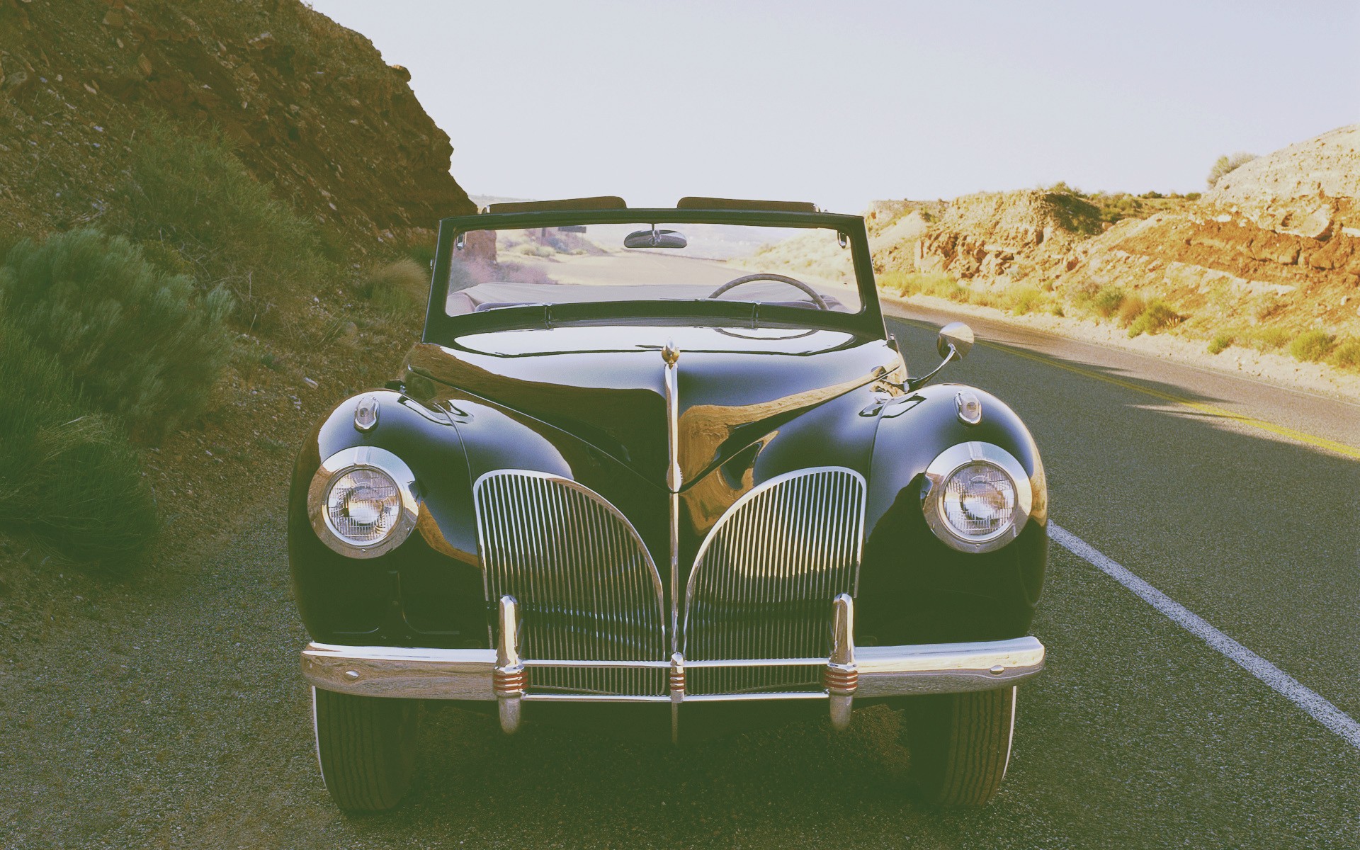road, Car, Nature Wallpaper