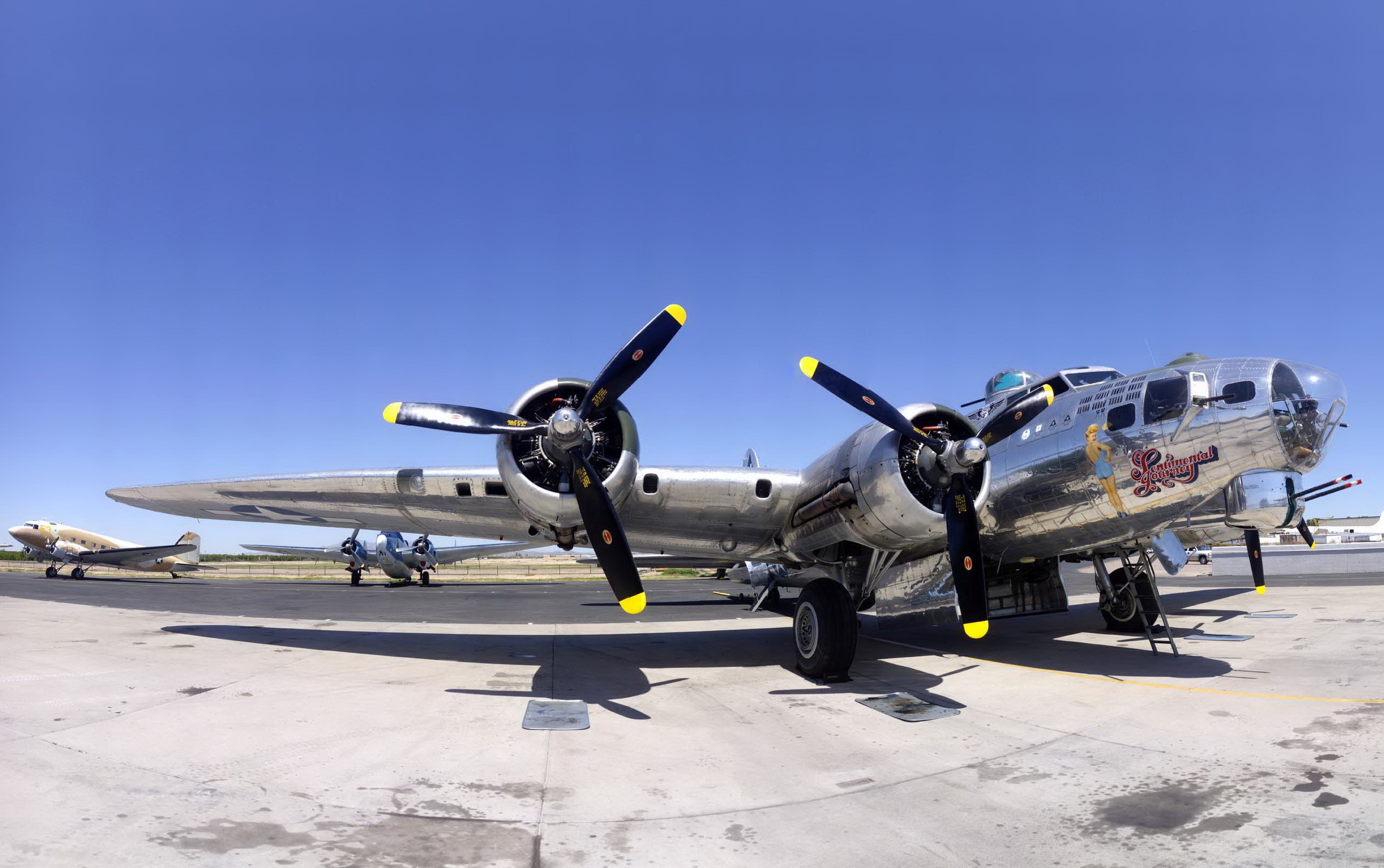 military, Aircraft, Boeing B 17 Flying Fortress Wallpaper