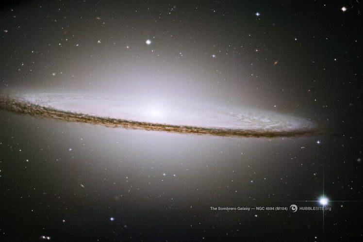 Sombrero Galaxy, Space HD Wallpaper Desktop Background