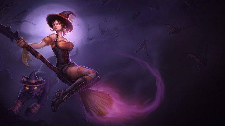 fantasy Art, Witch, League Of Legends HD Wallpaper Desktop Background