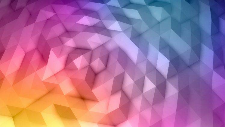 abstract, Low Poly HD Wallpaper Desktop Background