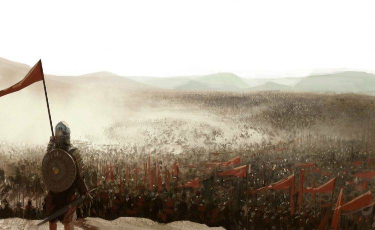 battle, Army, Soldier, Landscape HD Wallpaper Desktop Background