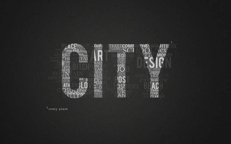 minimalism, City, Typography HD Wallpaper Desktop Background
