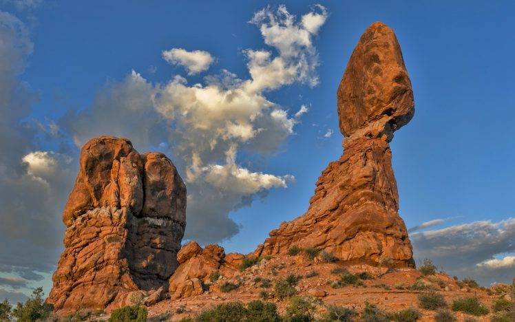 rock, Landscape, Nature, Arches National Park HD Wallpaper Desktop Background