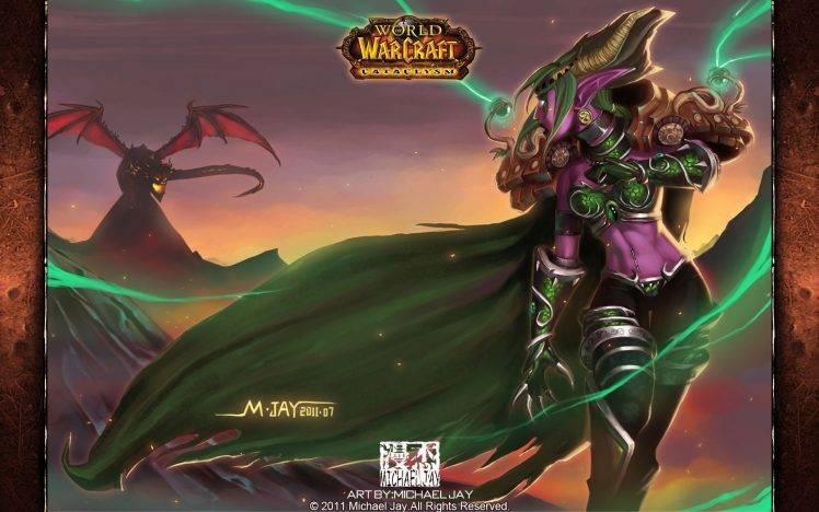 Warcraft, World Of Warcraft, World Of Warcraft: Cataclysm, Deathwing HD Wallpaper Desktop Background