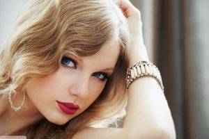Taylor Swift, Women, Face, Blonde, Blue Eyes