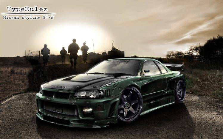 race Cars, Nissan Skyline GT R R34, Shark, Sea, Weapon, Bullet, Camera, Sony, Lens HD Wallpaper Desktop Background
