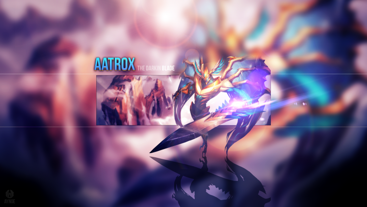 League Of Legends, Aatrox HD Wallpaper Desktop Background