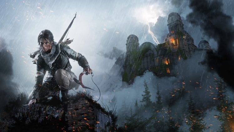 Tomb Raider, Rise Of The Tomb Raider, Video Games, Artwork HD Wallpaper Desktop Background