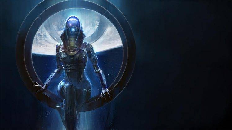 Mass Effect, TaliZorah, Video Games, Space HD Wallpaper Desktop Background