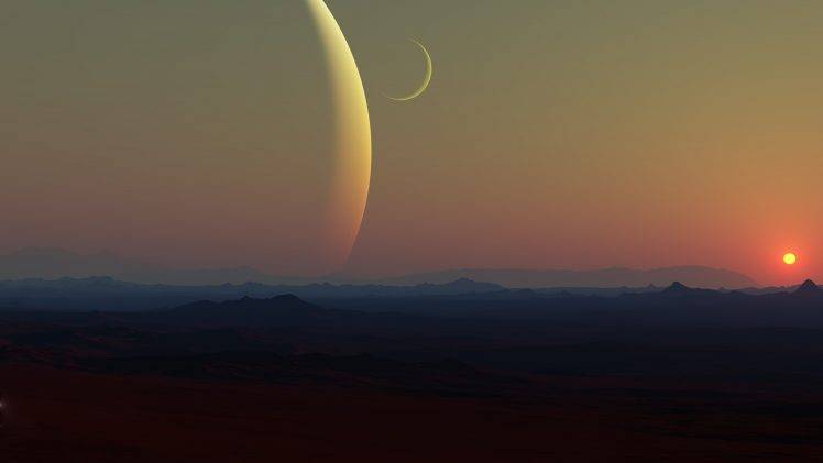landscape, Science Fiction, Planet HD Wallpaper Desktop Background