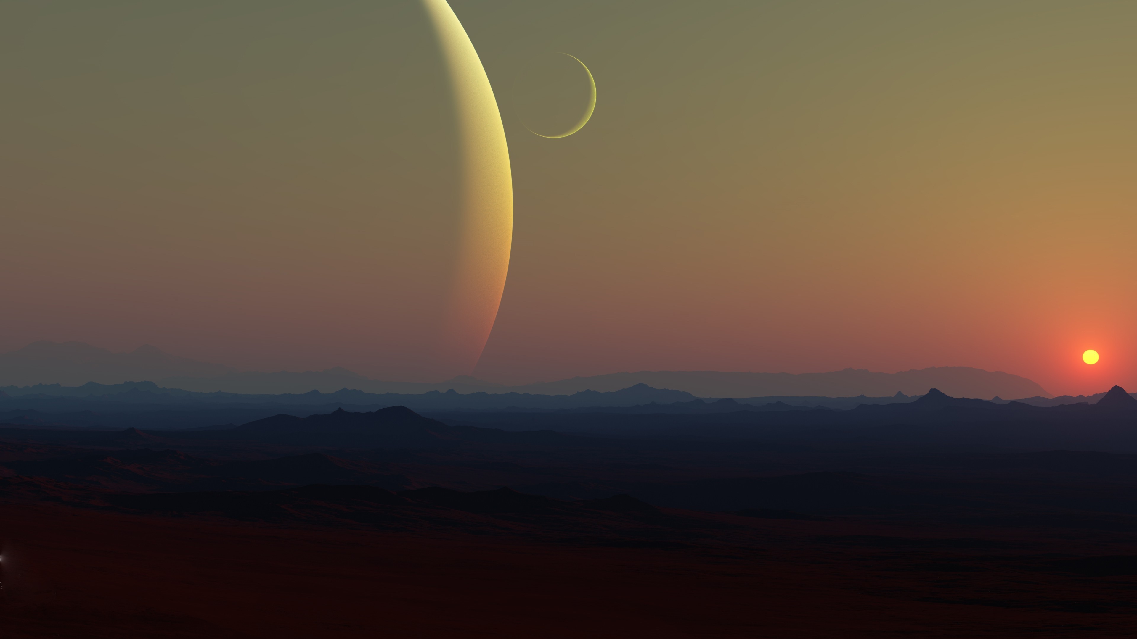 landscape, Science Fiction, Planet Wallpaper