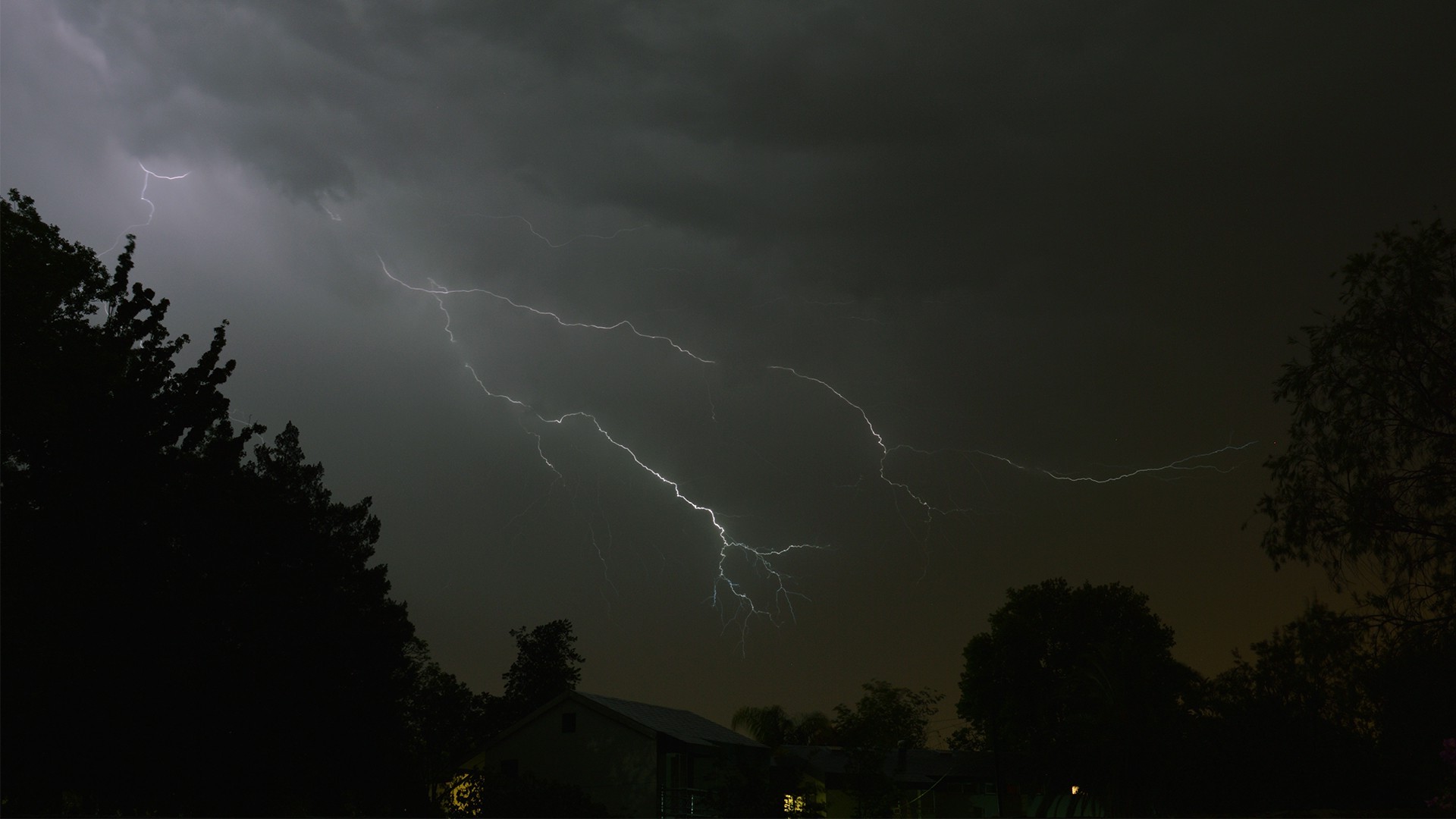 lightning, Storm, Nature, Rain, Landscape Wallpaper